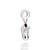 BERLOQUE PRATA 925 TÊNIS COM ZIRCÔNIA. MED 2,4CM ROMMANEL 840170 - Imagem 1