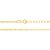 CORRENTE FOLHEADO A OURO FIO NAVETE. MED 45CM ROMMANEL 531126 - Imagem 2