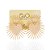 MAXI BRINCO FOLHEADO A OURO SAGRADO CORAÇÃO, MED 4,9CM ROMMANEL 527373 - Imagem 5