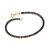 PULSEIRA RIVIERA FOLHEADO A OURO COM ZIRCÔNIAS AZUL. MED 18CM ROMMANEL 552169 - Imagem 1