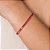 PULSEIRA RIVIERA FOLHEADO A OURO COM ZIRCÔNIAS VERMELHO. MED 18CM ROMMANEL 552170 - Imagem 3