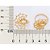 MAXI ANEL MEIA FLOR FOLHEADO A OURO COM ZIRCÔNIAS ROMMANEL 513513 - Imagem 3