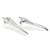 BRINCO FOLHA PRATA 925 COM ZIRCÔNIAS. MED 5,7CM ROMMANEL 820202 - Imagem 2