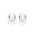 BRINCO BOLA LISA PRATA 925. MED 8MM ROMMANEL 820215 - Imagem 2