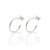 ARGOLA LISA PRATA 925. MED 1,5CM ROMMANEL 820217 - Imagem 1