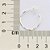 ARGOLA PRATA 925 ARO TORCIDO. MED 2,4CM ROMMANEL 820218 - Imagem 3