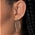 ARGOLA PRATA 925 ARO TORCIDO. MED 4,2CM ROMMANEL 820219 - Imagem 4