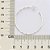 ARGOLA PRATA 925 ARO TORCIDO. MED 4,2CM ROMMANEL 820219 - Imagem 3