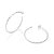 ARGOLA PRATA 925 ARO TORCIDO. MED 4,2CM ROMMANEL 820219 - Imagem 2