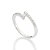 ANEL SKINNY PRATA 925 RAIO COM ZIRCÔNIAS ROMMANEL 810320 - Imagem 2