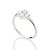 ANEL SKINNY PRATA 925 COM ZIRCÔNIAS ROMMANEL 810318 - Imagem 2