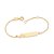 PULSEIRA INFANTIL COROA DA PRINCESA PERSONALIZÁVEL COM NOME 16CM ROMMANEL 552161 - Imagem 2