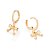 ARGOLA LAÇO FOLHEADO A OURO. MED 2CM ROMMANEL 527400 - Imagem 2