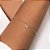 PULSEIRA FOLHEADO A OURO COM LAÇO. MED 19CM ROMMANEL 552179 - Imagem 3