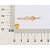 GARGANTILHA FIO DE NYLON FOLHEADO A OURO COM ZIRCÔNIA TRIANGULAR. MED 42CM ROMMANEL 532562 - Imagem 5