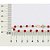 GARGANTILHA FOLHEADO A OURO COM CRISTAIS VERMELHO. MED 50CM ROMMANEL 532566 - Imagem 3