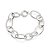 PULSEIRA PRATA 925 ELO CADEADO. MED 20CM ROMMANEL 850071 - Imagem 1