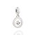 BERLOQUE PRATA 925 ENFERMAGEM. MED 2,3CM ROMMANEL 840160 - Imagem 1