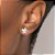 BRINCO PRATA 925 FLOR ABAULADA. MED 1,0CM ROMMANEL 820232 - Imagem 4