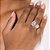 MAXI ANEL AJUSTÁVEL PRATA 925 COM ZIRCÔNIAS OVAL ROMMANEL 810327 - Imagem 4