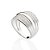 MAXI ANEL PRATA 925 COM ZIRCÔNIAS ROMMANEL 810298 - Imagem 2