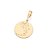 PINGENTE MEDALHA FOLHEADO A OURO BORBOLETAS PERSONALIZÁVEL. MED 3,3CM ROMMANEL 542851 - Imagem 1