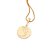 PINGENTE MEDALHA FOLHEADO A OURO BORBOLETAS PERSONALIZÁVEL. MED 3,3CM ROMMANEL 542851 - Imagem 6