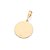 PINGENTE MEDALHA FOLHEADO A OURO BORBOLETAS PERSONALIZÁVEL. MED 3,3CM ROMMANEL 542851 - Imagem 3