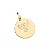 MEDALHA FOLHEADO A OURO ANJO PERSONALIZÁVEL. MED 2,8CM ROMMANEL 542816 - Imagem 2