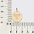 MEDALHA FOLHEADO A OURO ANJO PERSONALIZÁVEL. MED 2,8CM ROMMANEL 542816 - Imagem 5