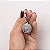 MEDALHA REDONDA COM PATA PERSONALIZÁVEL EM AÇO. MED 5,6CM ROMMANEL 270002 - Imagem 4