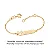 PULSEIRA INFANTIL PERSONALIZÁVEL MICKEY BABY. MED 14CM ROMMANEL 552163 - Imagem 1