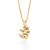 PINGENTE PORCO PUA 3D FOLHEADO A OURO COM APLIQUE DE RESINA. MED 1,8CM ROMMANEL 542894 - Imagem 4