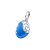 PINGENTE MOANA PRATA 925 COM APLICAÇÃO DE RESINA. MED 2,20CM ROMMANEL 840178 - Imagem 1