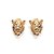 BRINCO MUFASA 3D FOLHEADO A OURO. MED 1,50CM ROMMANEL 527446 - Imagem 1