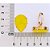 MAXI ANEL FOLHEADO A OURO COM CRISTAL FÚSION AMARELO ROMMANEL 513522 - Imagem 3