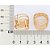 MAXI ANEL OITO FIOS FOLHEADO A OURO ROMMANEL 513560 - Imagem 3