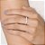 ANEL SKINNY PRATA 925 COM ZIRCÔNIAS ROMMANEL 810323 - Imagem 4