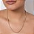 CORRENTE FIO BAIANO FOLHEADO A OURO. MED 50CM ROMMANEL 532579 - Imagem 4