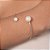 BRACELETE FOLHEADO A OURO COM PÉROLAS. MED 6CM ROMMANEL 552186 - Imagem 3