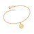 PULSEIRA SÃO BENTO FOLHEADO A OURO. MED 19CM ROMMANEL 552173 - Imagem 2