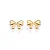 BRINCO LAÇO FOLHEADO A OURO. MED 0,80CM ROMMANEL 527403 - Imagem 2