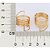 MAXI ANEL OITO AROS FOLHEADO A OURO ROMMANEL 513535 - Imagem 3