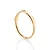 ANEL SKINNY FOLHEADO A OURO ARO TORCIDO E DETALHE ASSIMÉTRICO ROMMANEL 513537 - Imagem 2