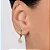 KIT BRINCOS FOLHEADO A OURO COM CORAÇÃO PENDURADO ROMMANEL 527462 - Imagem 4