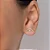 BRINCO CURVADO FOLHEADO A OURO COM ZIRCÔNIAS. MED 1,40CM ROMMANEL 527424 - Imagem 4