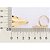 MAXI ANEL AJUSTÁVEL FOLHEADO A OURO FORMATO TRIANGULAR ROMMANEL 513542 - Imagem 3