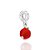 BERLOQUE MAÇA 3D PRATA 925. MED 1,9CM ROMMANEL 840205 - Imagem 1