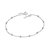 PULSEIRA BOLAS PRATA 925. MED 18/19CM ROMMANEL 850080 - Imagem 1