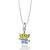 PINGENTE ALIEN PRATA 925 COM APLICAÇÃO DE RESINA. MED 2,2CM ROMMANEL 840215 - Imagem 4